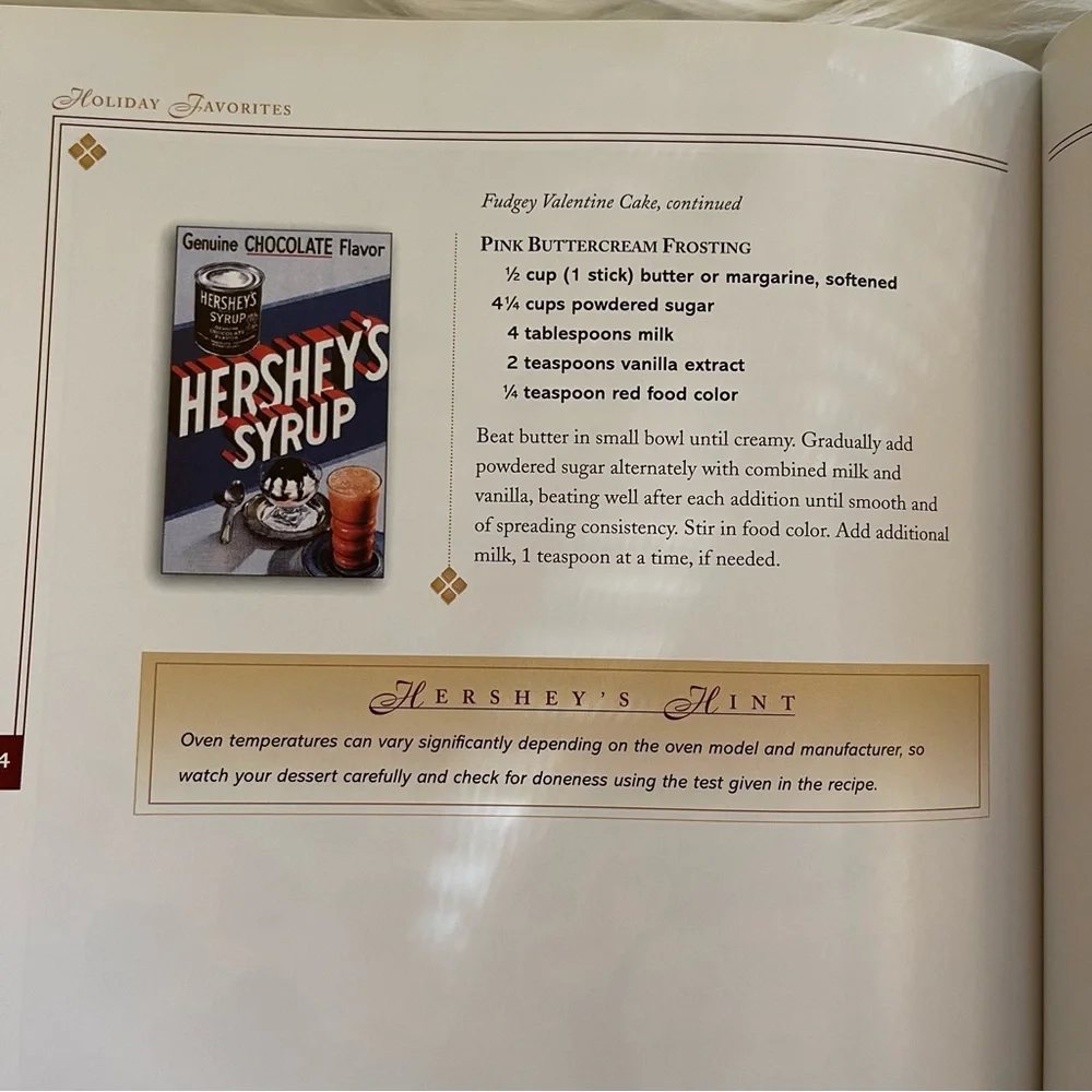 Hershey’s Best Loved Recipes Cookbook -  Hardcover